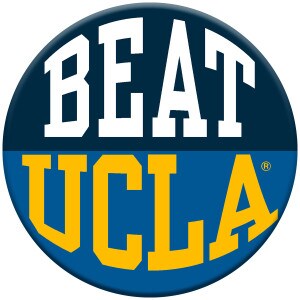 Beat UCLA spirit button